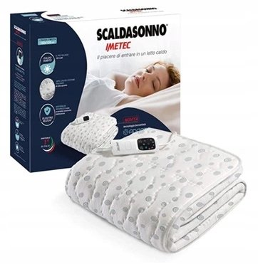 Imetec SCALDASONNO - koc elektryczny, biały, 60 W