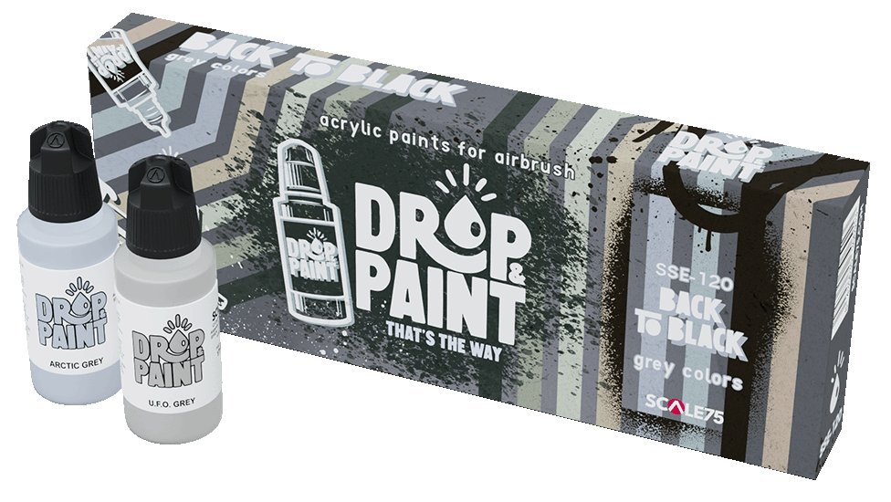 Marka Drop Scale 75: Drop Paint - Back to Black - Inna marka | Sklep EMPIK.COM