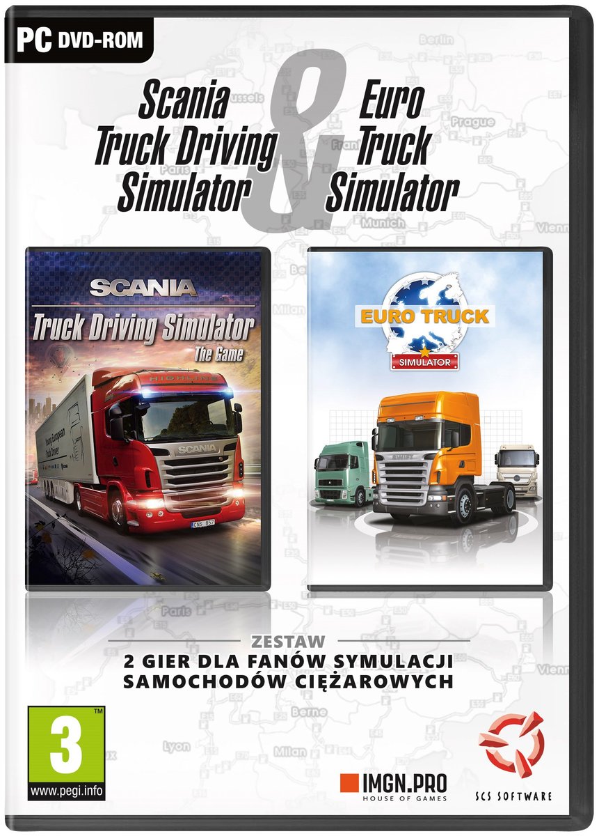 Scania Truck Driving Simulator & Euro Truck Simulator - SCS Software | Gry  i programy Sklep EMPIK.COM