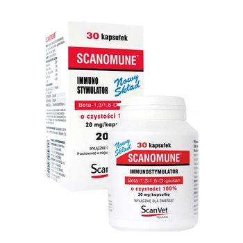 Scanvet Scanomune 20 mg 30 Kapsułek - SCANVET