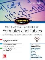 Schaum's Outline of Mathematical Handbook of Formulas and Tables, Fifth Edition - Lipschutz Seymour, Spiegel Murray R., Liu John