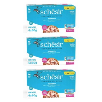 SCHESIR Multipak Tuńczyk Styl Naturalny18x50g - SCHESIR