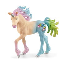 Schleich, figurka, Jednorożec Marshmallow, Źrebię, 70724