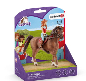 Schleich, Figurka kolekcjonerska, Horse Club Hannah i Cayenne - Schleich