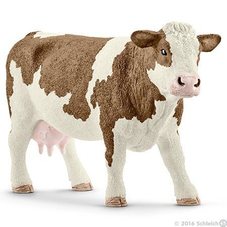 Schleich, figurka, Krowa Rasy Simentalskiej, 13801