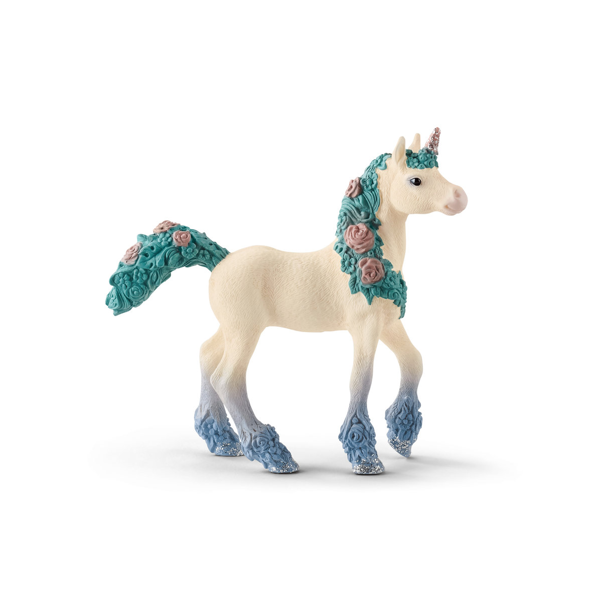 Schleich, figurka, Kwieciste Źrebię Jednorożca 20', 70591