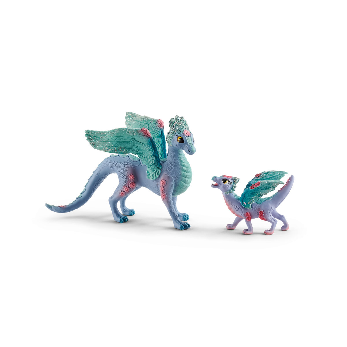 Schleich, figurka, Kwiecisty Smok I Dziecko 20', 70592