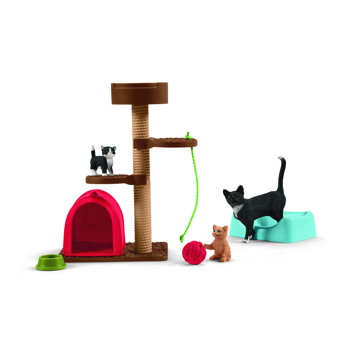 Schleich, figurka, Playtime For Cute Cats 20', 42501