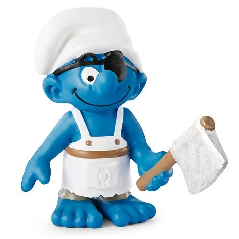 Schleich, figurka Smerf kucharz statkowy, 20764