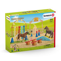 Schleich, figurka, Trening Zręcznościowy Dla Kuców, 42481