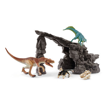 Schleich, figurka, Zestaw Dinozaury+Jaskinia, 41461 - Schleich