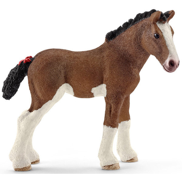 Schleich, figurka, Źrebię Rasy Clydesdale, 13810