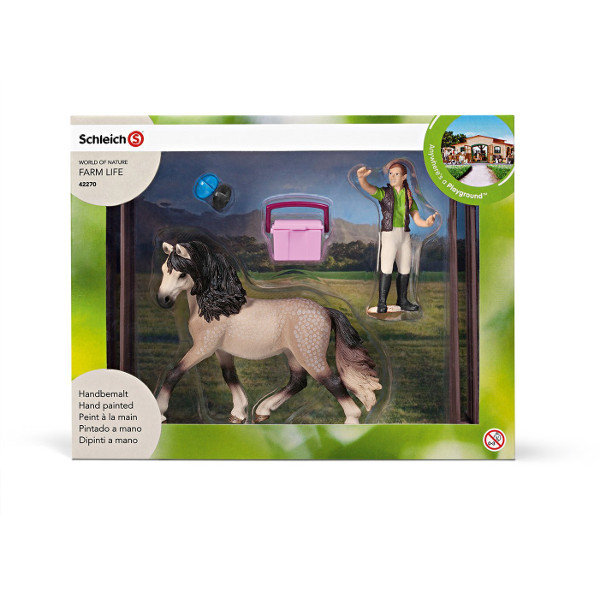 Schleich, zestaw do pielęgnacji koni, 42270