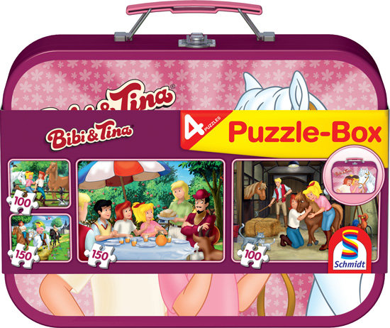 Schmidt, puzzle, Bibi & Tina, 2x100/2x150 el.