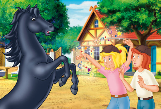 Schmidt, puzzle, Bibi&Tina, Dziki ogier, 100 el.