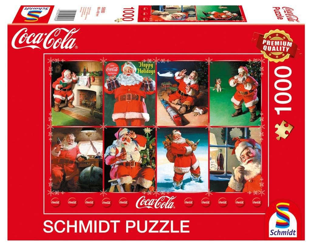 Zdjęcia - Puzzle i mozaiki Schmidt , puzzle, Coca-Cola Święty Mikołaj, 1000 el. 