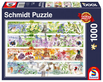 Schmidt, puzzle, Cztery pory roku, 1000 el. - Schmidt