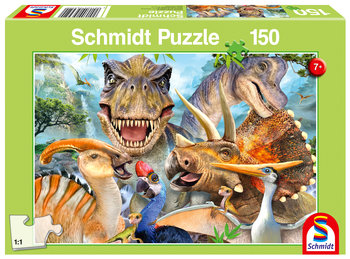 Schmidt, puzzle, Dinozaury, 150 el. - Schmidt
