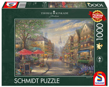 Schmidt, puzzle, Kawiarenka w Monachium, 1000 el. - Schmidt