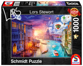 Schmidt, puzzle, Lars Stewart Wenecja (Dzień / Noc), 1000 el. - Schmidt