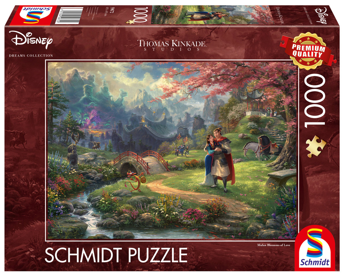 Schmidt, puzzle, Mulan, 1000 el.