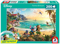 Schmidt, Puzzle PQ THOMAS KINKADE Lilo & Stich (Disney), 200 el. Schmidt