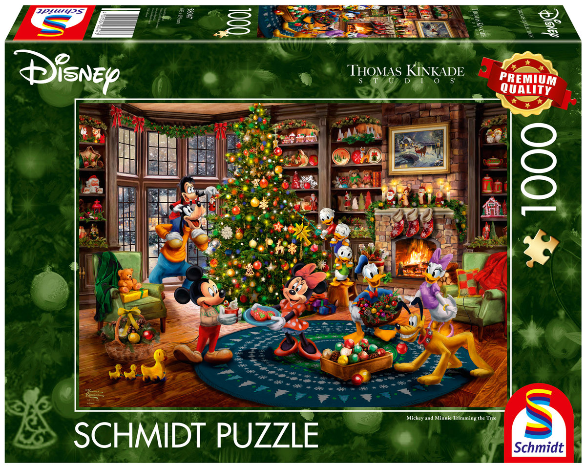 Schmidt Spiele 58588 - Puzzle 1000 Pezzi Premium: Omaggio A SpongeBob - Dimensioni 69,3x49,3 Cm