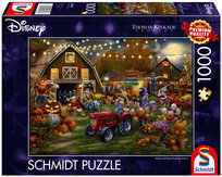 Schmidt, Puzzle PQ THOMAS KINKADE Myszka Miki & Minnie Festiwal dyni (Disney), 1000 el.