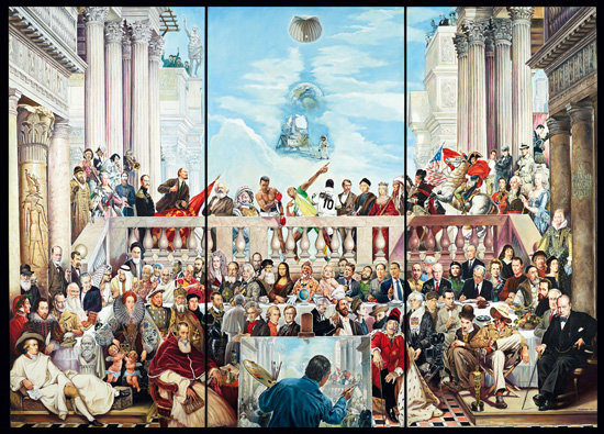 Schmidt, puzzle, Renato Casaro, Tak przechodzi się do historii, 3000 el.