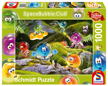 Schmidt, puzzle, Spacebubble, Lądowanie w lesie, 1000 el. - Schmidt