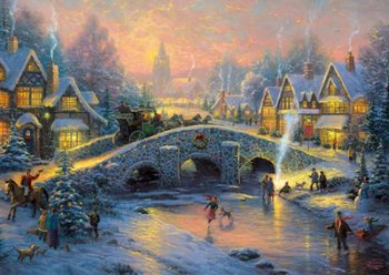 Schmidt, puzzle Thomas Kinkade Duch Bożego Narodzenia - Schmidt