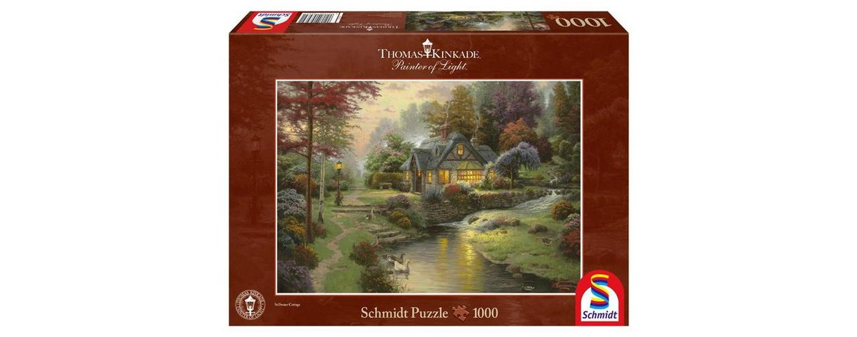 Schmidt, puzzle, Thomas Kinkade, Spokojny nastrój, 1000 el.
