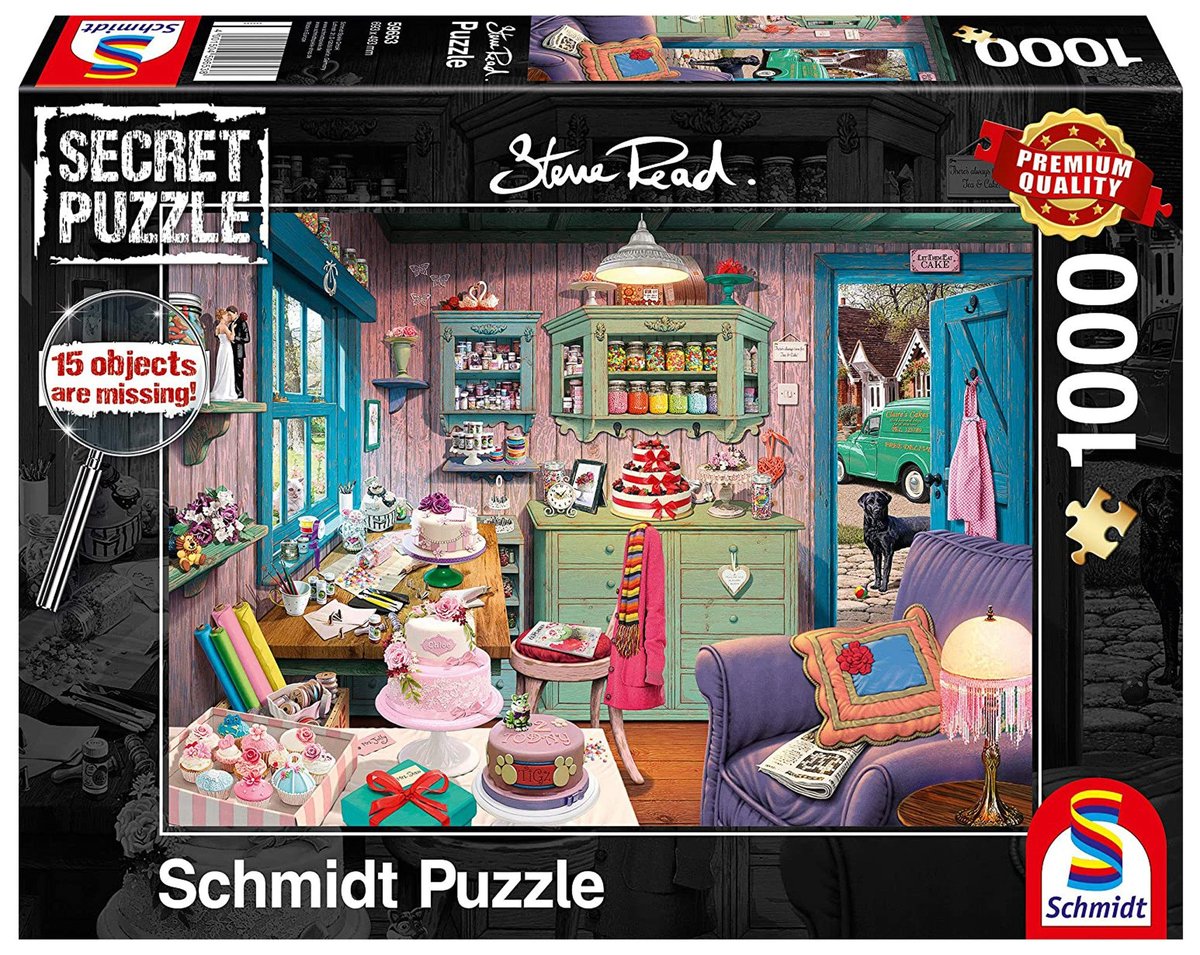 Schmidt Spiele, Puzzle Pokój Babci - Schmidt | Sklep EMPIK.COM