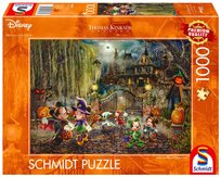 Schmidt Spiele Puzzle, puzzle 1000 pq t.kinkade myszka miki and minnie halloween 113366