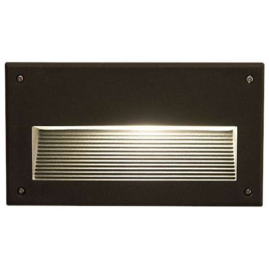 Schodowa LAMPA wpustowa BASALT 3412 Nowodvorski metalowa OPRAWA prostokątny WPUST IP44 grafitowa