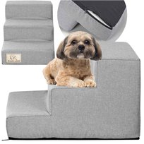 Schody Schodki Dla Psa Kota 45X30X30 Cm Rampa Podest 3 Stopnie Stabilne