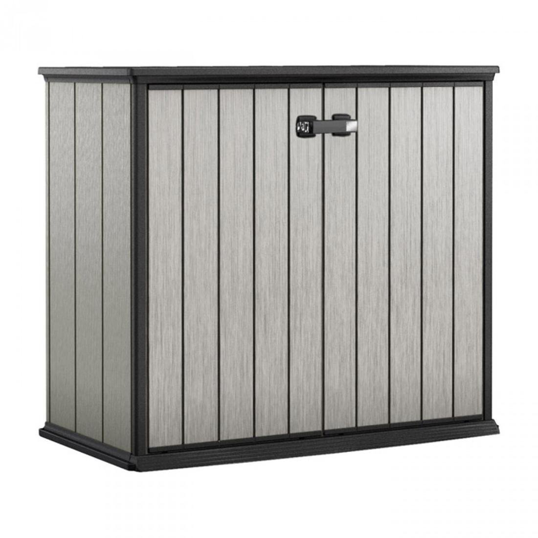 Schowek na narzędzia KETER Patio Store, szary, 139,5x77x120 cm