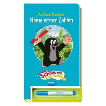 Schreib und Wisch weg - Der kleine Maulwurf (Zahlen)