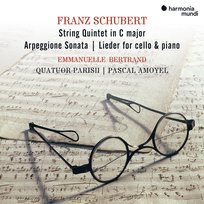 Schubert: String Quintet - Arpeggione Sonata - Lieder Amoyel Pascal, Bertrand Emmanuelle, Quatuor Parisii