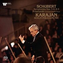 Schubert: Symphonies Nos. 5-6, 8-9, Rosamunde Overture (SACD) Von Karajan Herbert