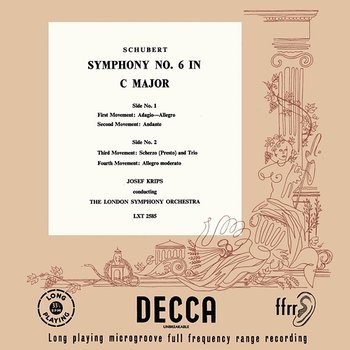Schubert: Symphonies Nos. 6 & 8; Rosamunde Overture - London Symphony Orchestra, Josef Krips
