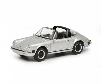 Schuco Porsche 911 Carrera 3.2 Targa Silve 1:87 452635100 - Schuco