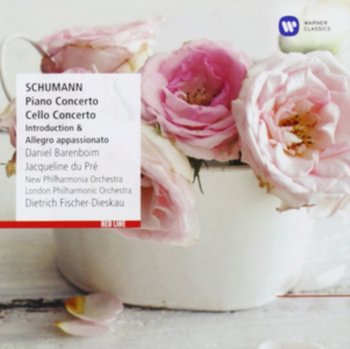 Schumann: Piano Concerto, Cello Concerto, Introduction & Allegro appassionato - du Pre Jacqueline, Barenboim Daniel, Fischer-Dieskau Dietrich, New Philharmonia Orchestra, London Philharmonic Orchestra