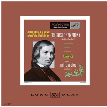 Schumann: Sympony No. 3 "Rheinish" - Weinberger: Polka & Fugue - M. Gould: Ministrel Show - Dimitri Mitropoulos