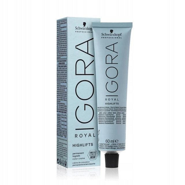 Colorant Schwarzkopf Igora Royal Highlifts 12-0 - Blond Super éclaircissant Naturel, 60 Ml, Neuf