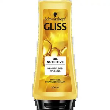 Schwarzkopf, Gliss Kur Oil, Odżywka Na Włosy Zniszczone, 200ml - Schwarzkopf