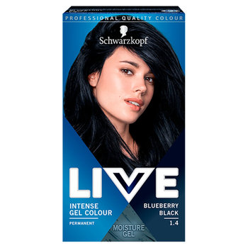 Schwarzkopf, Live Intense Gel Colour koloryzacja do włosów w żelu 1.4 Blueberry Black - Schwarzkopf