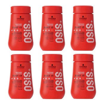 Schwarzkopf Osis Dust It, Zestaw: puder matujący zwiększający objętość włosów 6x10g - Schwarzkopf