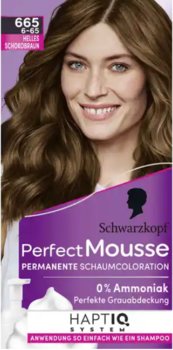 Schwarzkopf, Perfect Mousse, Farba Czekolada 665 - Schwarzkopf