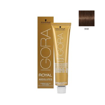 Schwarzkopf Professional, Igora Royal Absolutes, farba do włosów (8-60), 60 ml - Schwarzkopf Professional